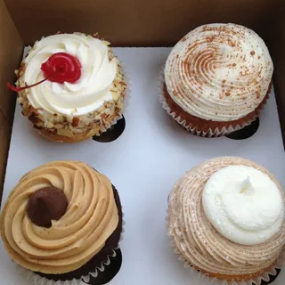 Peanut Butter Kiss Cupcake