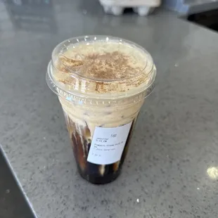 a cup of espresso