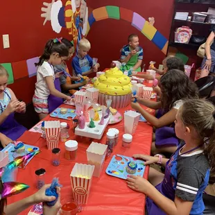Birthday party fun!