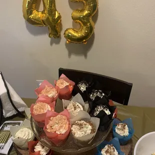 a table set for a birthday party