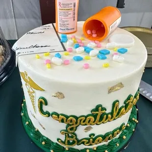Graduation from Pharmacy School