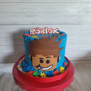 a lego boy birthday cake