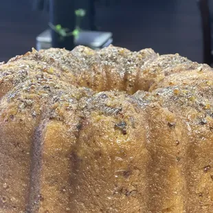 Rum pound cake