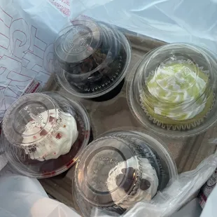 I bought some cupcakes for the Tire Outlet employees-because they're great!