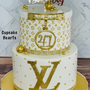 LV Designer Cake