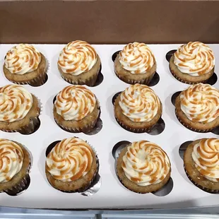 Bananas Foster cupcakes
