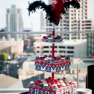 Engagement Cupcake Tower