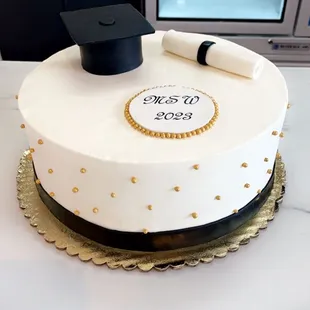 Custom graduation cake