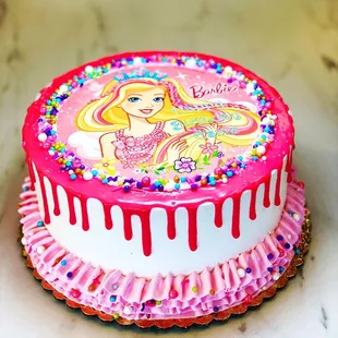 Princess Barbie cake