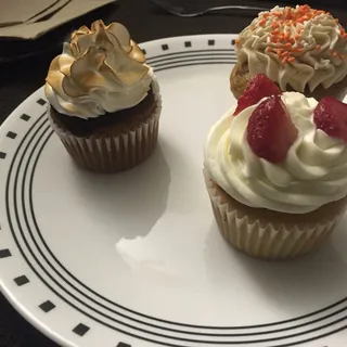 Chocolate Cover Strawberry Cupcake