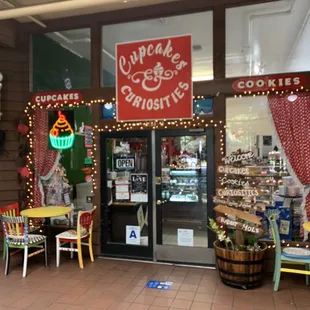 the outside of a store