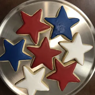 4th of July Sugar Cookies