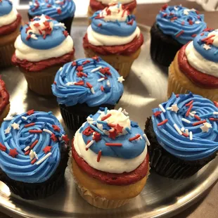 4th of July Cupcakes