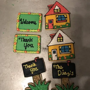 House warming cookies