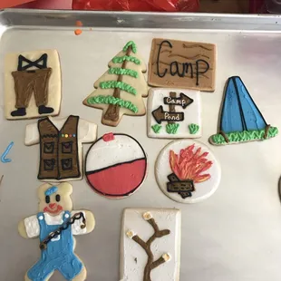 Fishing cookies