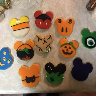 Halloween cookies