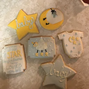 Twinkle twinkle little star cookies