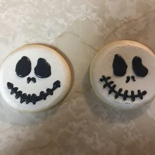 Jack Skellington cookies
