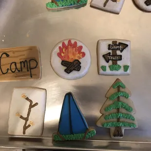 Camping cookies