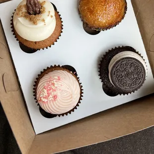 Dirty South, creme burlee, Oreo, strawberry