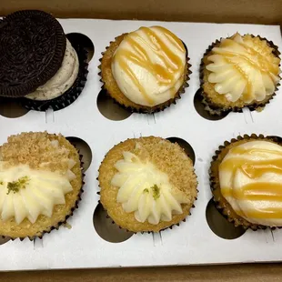 Half dozen assorted minis