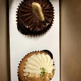 Vegan for Bae and key lime for me