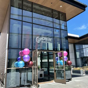 Outside of the bakery!