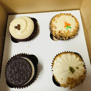 Red Velvet, Carrot, Cookies &amp; Cream, Key Lime Pie