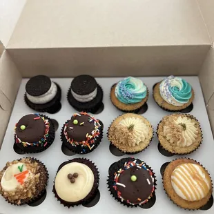 Dozen cup cakes