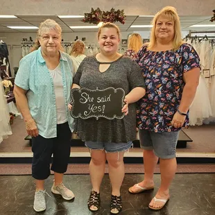 Congratulations to our Beautiful Cupid's Bride, Brittany! It was so fun helping you find the perfect dress for your wedding day!