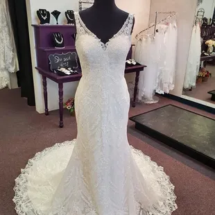 Meet Natalie!! She is one of our new Private Cupid's Collection gowns!!