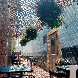 Outdoor seating area