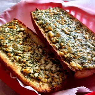 Cheesy Garlic Toast