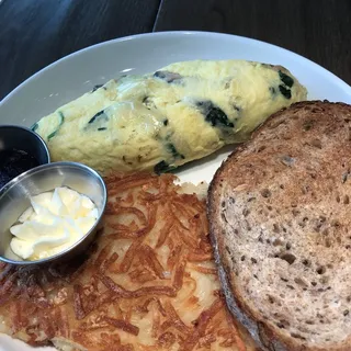 Shroomed Omelette