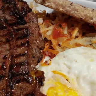 Skirt Steak & Eggs*