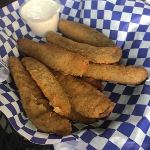 Fried pickles