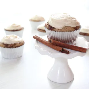 Cinnamon Roll cupcakes