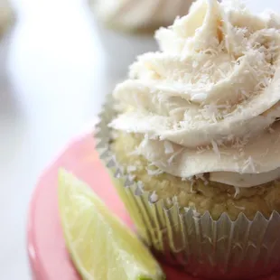 Coconut Lime cupcakes