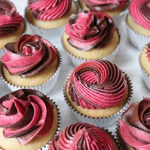 Chocolate raspberry swirl