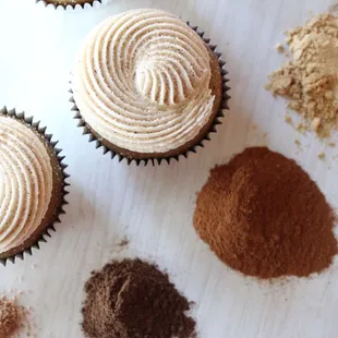 Chai Spice cupcakes