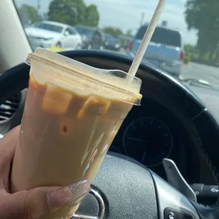 Iced Caramel Latte