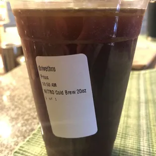 Nitro Cold Brew
