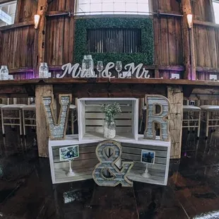 Pic inside the barn/reception