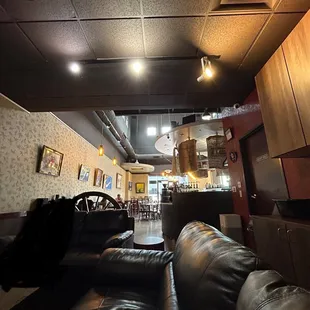 Seating and lighting