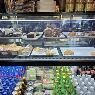 Pastries and drinks