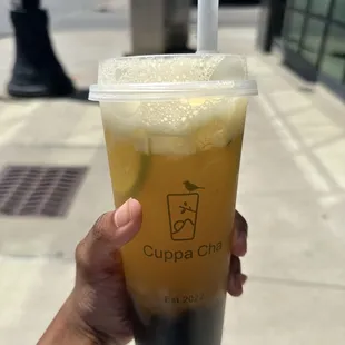 24 oz Passion Fruit Jasmine Cha