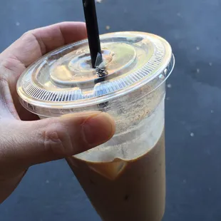 Iced Dirty Chai