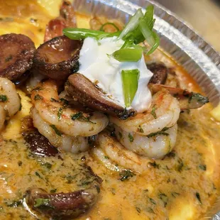 Shrimp and grits