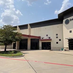 the outside of the building