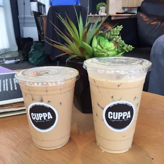 Shaken Iced Breve Latte